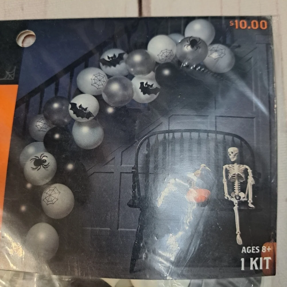 Halloween Balloon Arch Kit Bats And Spider